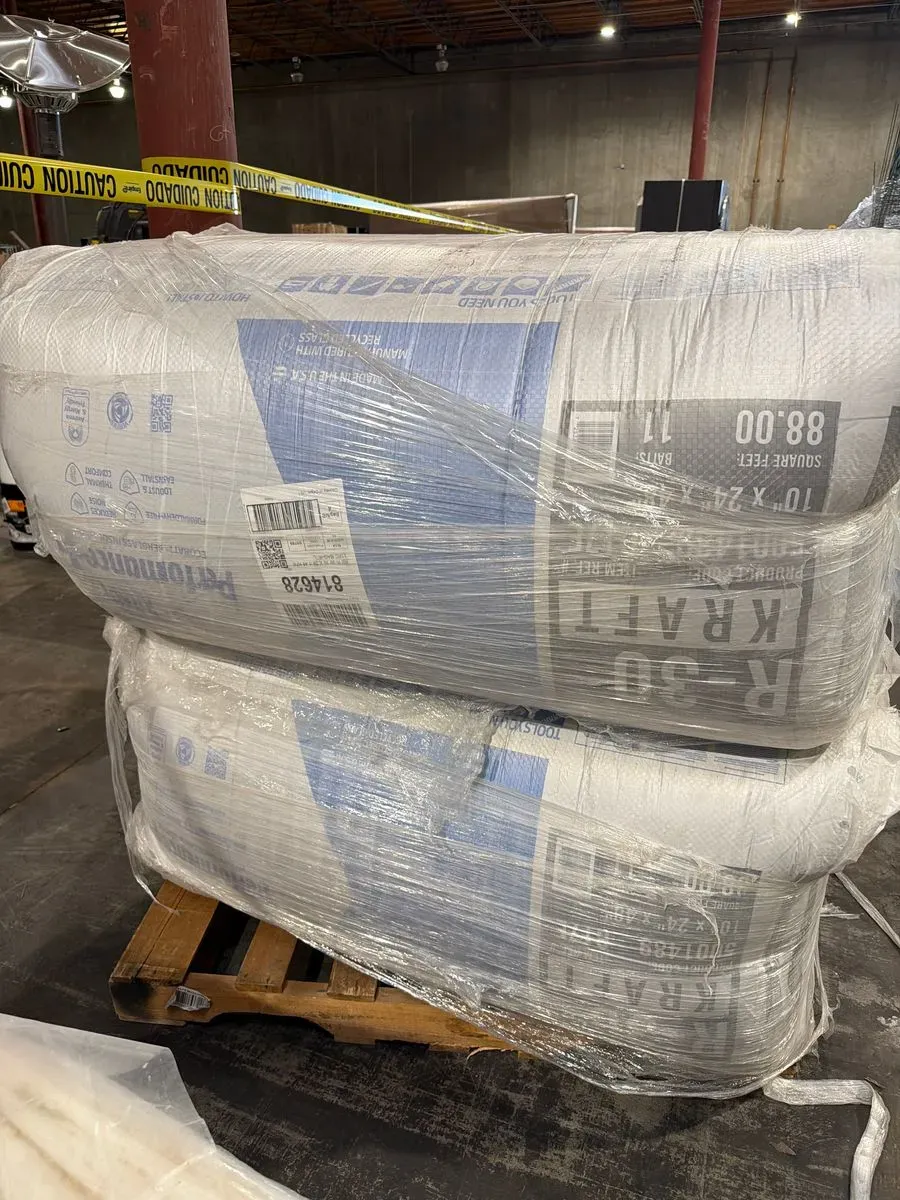 Bulk Lot of R-30 Kraft Faced Fiberglass Insulation Batts (24 in. x 48 in.) - image 3