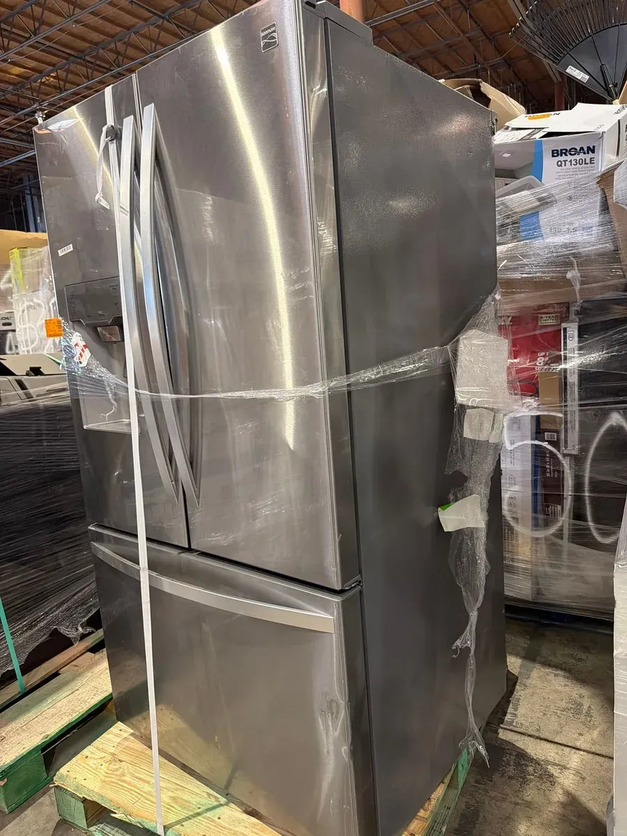 Kenmore French Door Refrigerator with Bottom Freezer and Ice/Water Dispenser - Stainless Steel - image 4