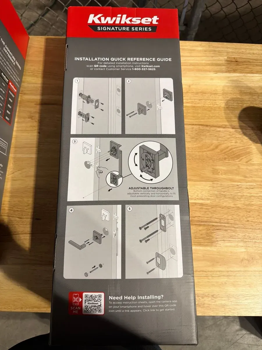 **TESTING** Kwikset Arlington Single Cylinder Handleset in Satin Nickel - image 3