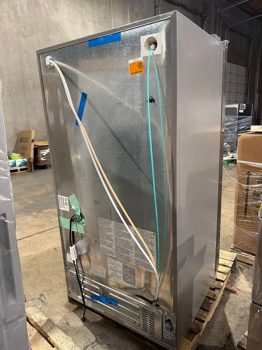 Frigidaire Side-by-Side Refrigerator with Ice & Water Dispenser - Stainless Steel - image 4