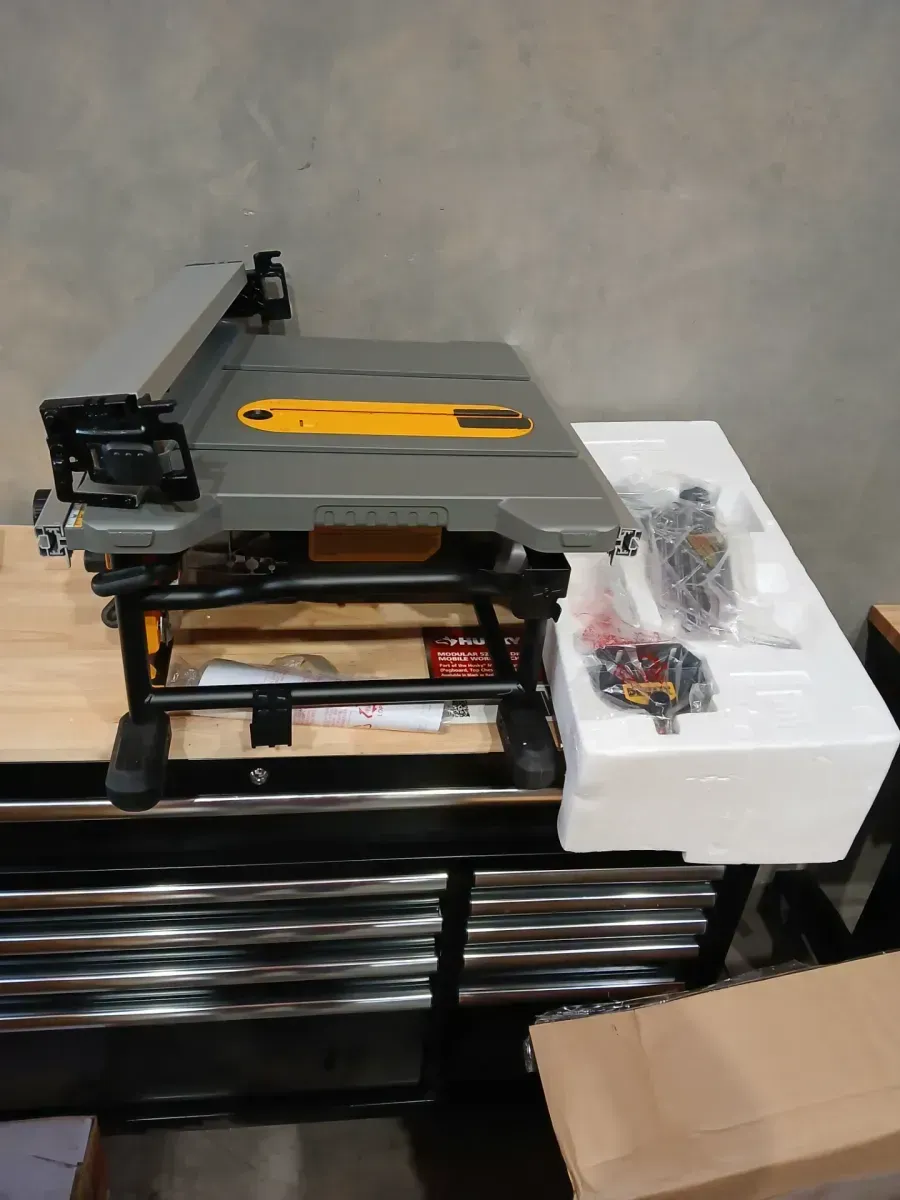 DEWALT 15 Amp Corded 8-1/4 in. Compact Portable Jobsite Tablesaw (Stand Not Included) - image 2