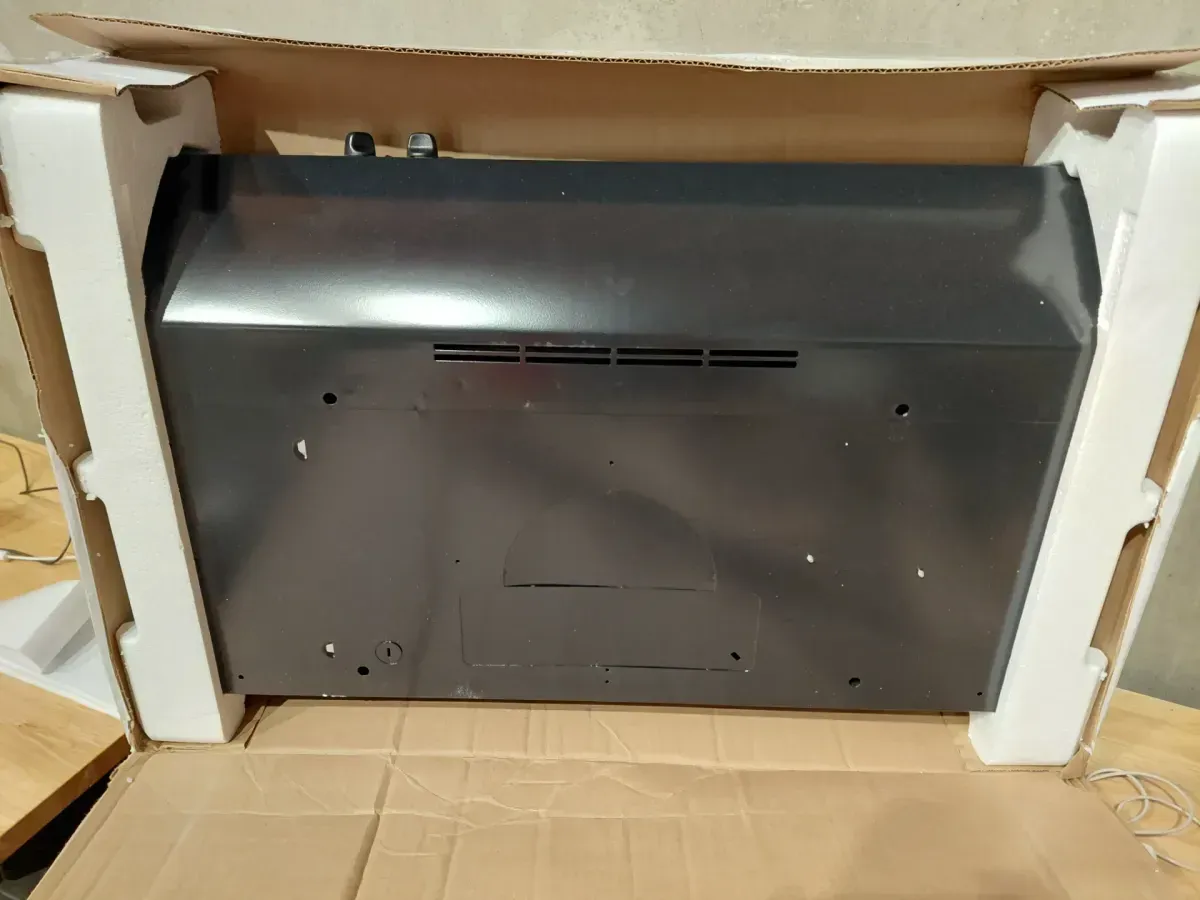 Broan-NuTone AR1 Series 30 in. 270 Max Blower CFM 4-Way Convertible Under-Cabinet Range Hood with Light in Black - image 3