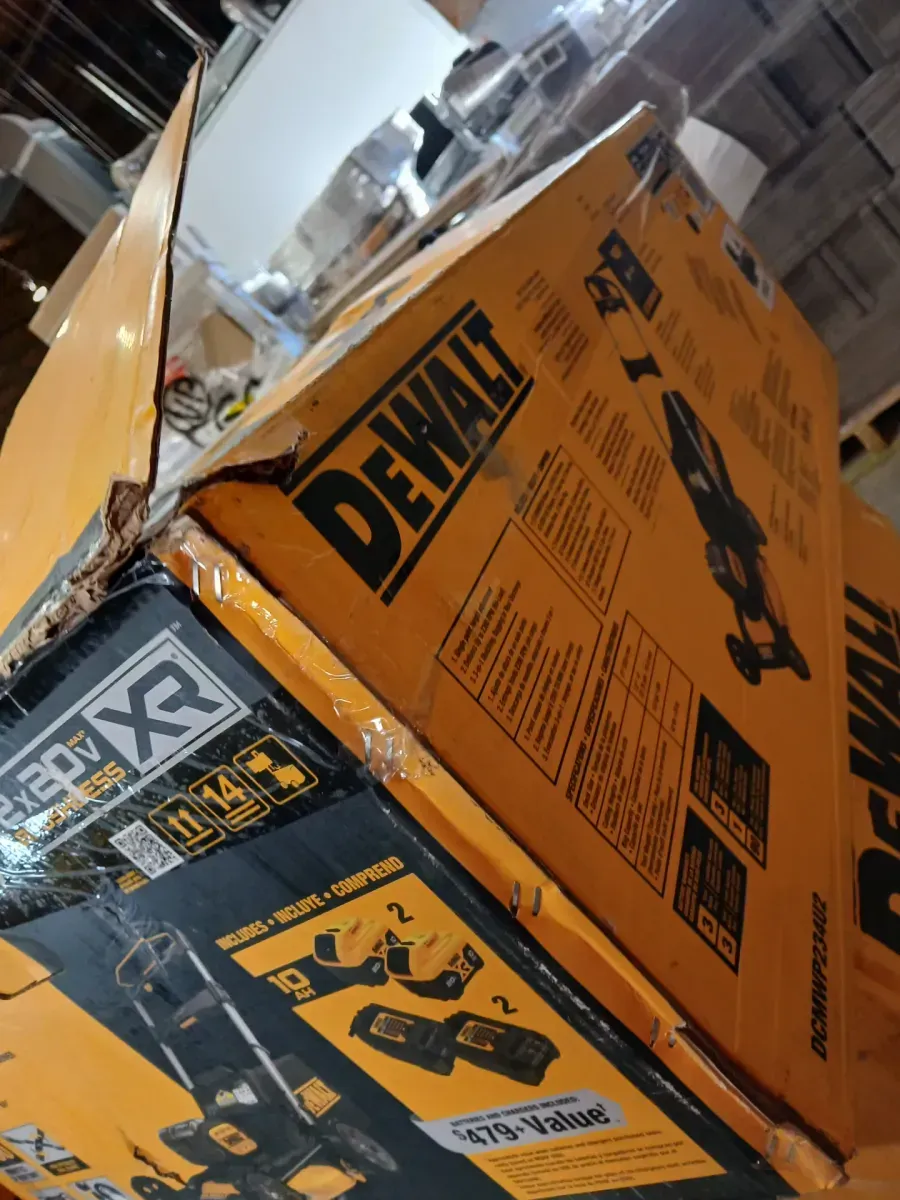 DEWALT 2x20V MAX 21 in. Cordless Battery Powered Push Lawn Mower Kit with (2) 10 Ah Batteries and Chargers - image 2