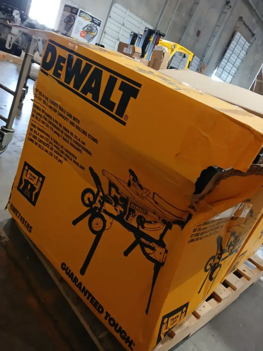 DEWALT 15 Amp Corded 10 in. Job Site Table Saw with Rolling Stand - image 2
