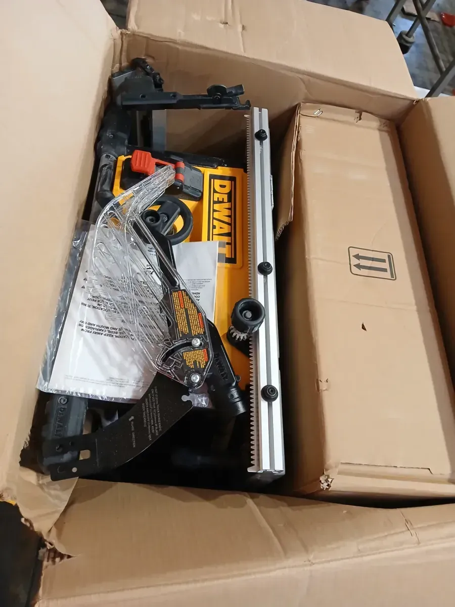 DEWALT 15 Amp Corded 10 in. Job Site Table Saw with Rolling Stand - image 3