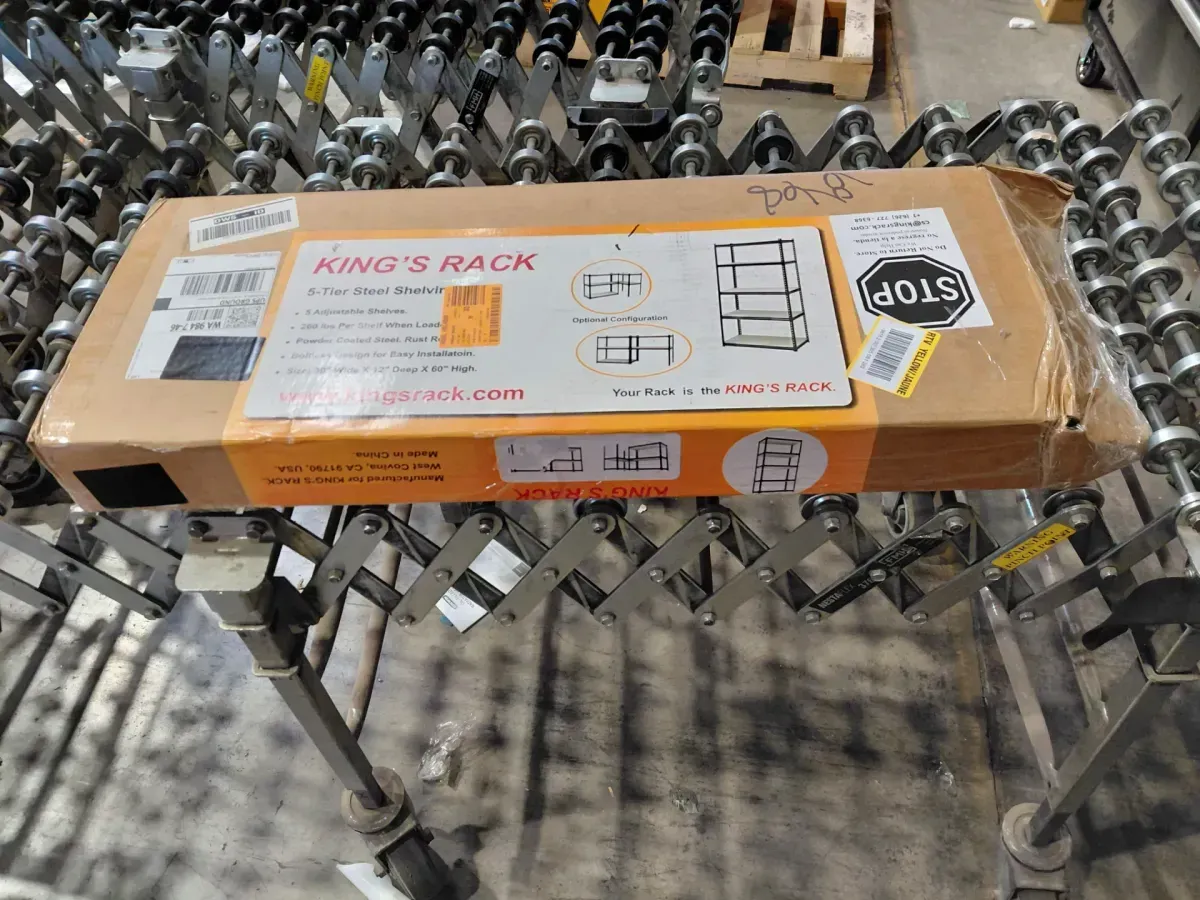 KING'S RACK 5-Tier Boltless Tier Height Adjustable Garage Steel Storage Rack Shelving Units (30 in W x 60 in H x 12 in D) - image 2