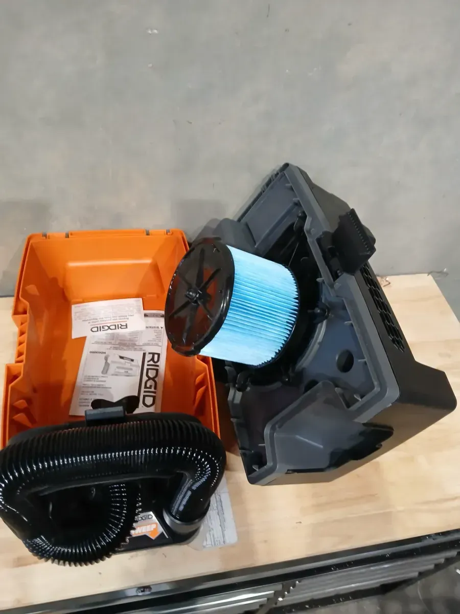 RIDGID 3 Gal. 5.0 Peak HP NXT Shop Vacuum Wet Dry Vac with Fine Dust Filter, Expandable Hose and Accessory Attachments HD0300 - image 3
