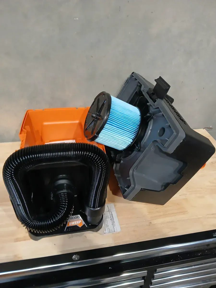 RIDGID 3 Gal. 5.0 Peak HP NXT Shop Vacuum Wet Dry Vac with Fine Dust Filter, Expandable Hose and Accessory Attachments HD0300 - image 4
