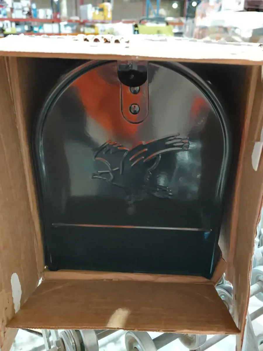 Architectural Mailboxes Elite Black, Large, Steel, Post Mount Mailbox - image 2