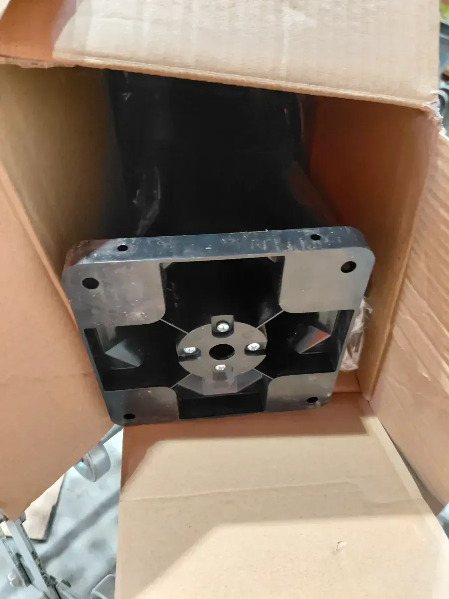 Architectural Mailboxes MB1 Black, Medium, Steel, Post Mount Mailbox and 2 in. In-Ground Post Kit - image 2