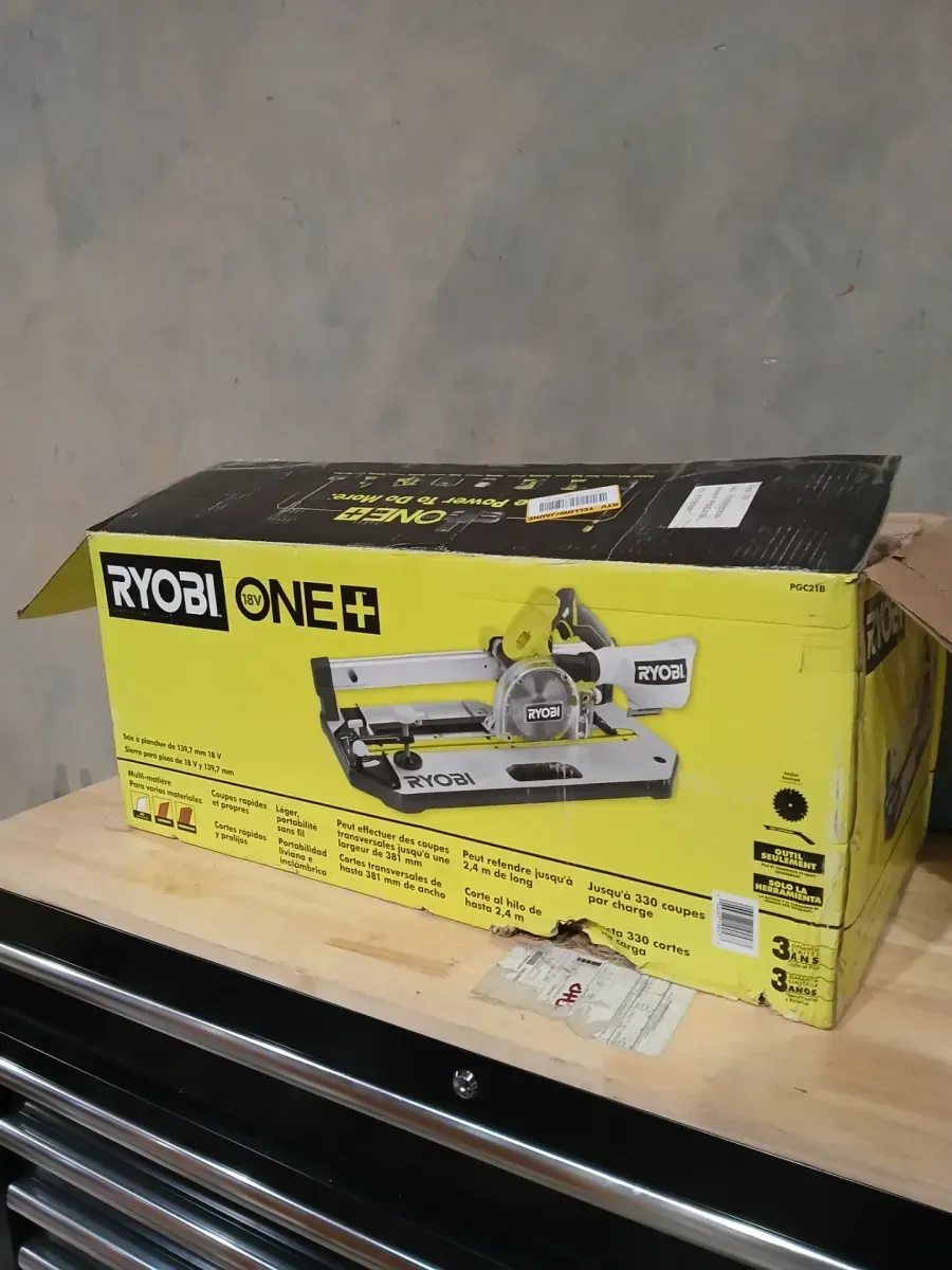 RYOBI ONE+ 18V 5.5in. Cordless Flooring Saw with Blade (Tool Only) - image 2