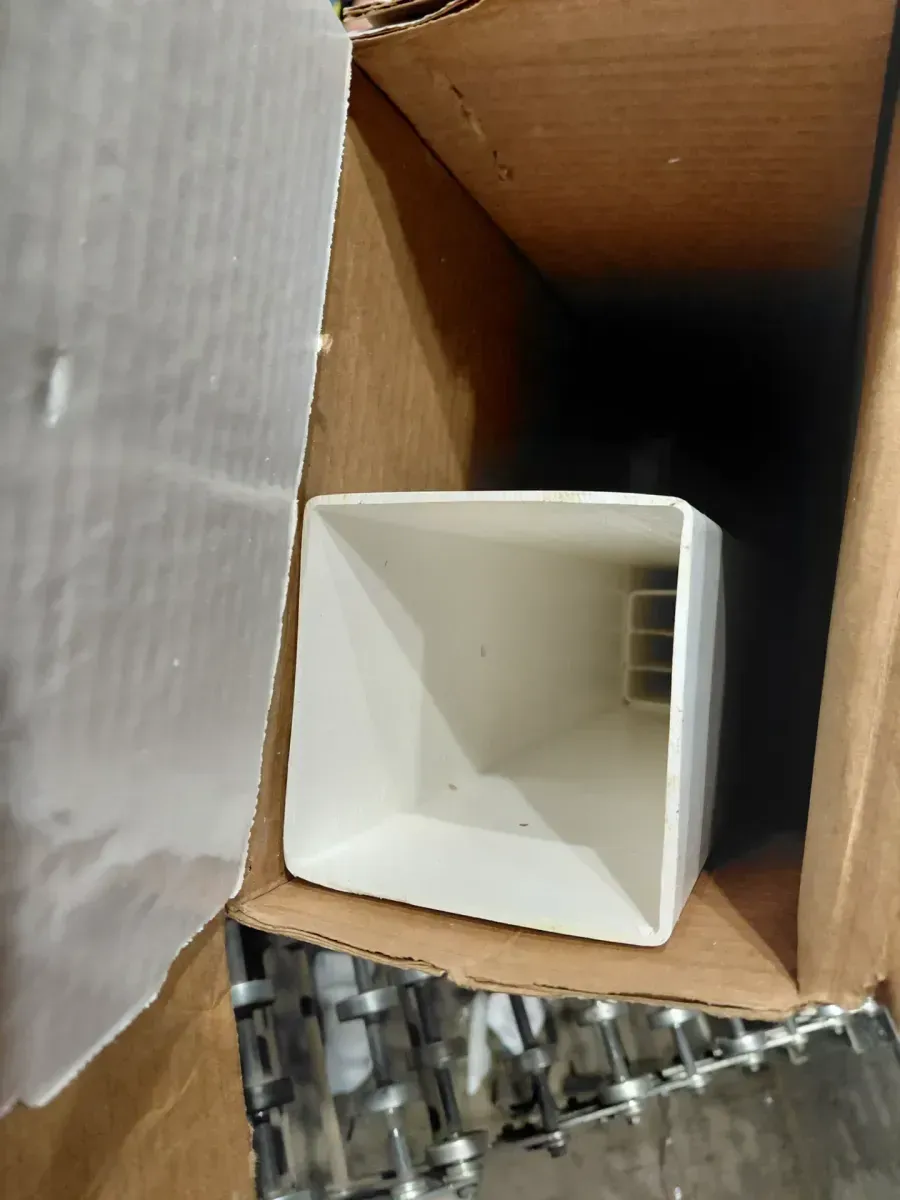 Architectural Mailboxes Whitley Plastic, Crossarm, Convertible Mailbox Post, White - image 3