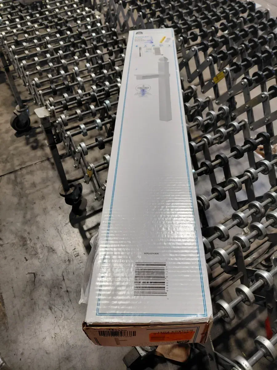 Architectural Mailboxes Whitley Plastic, Crossarm, Convertible Mailbox Post, White - image 4