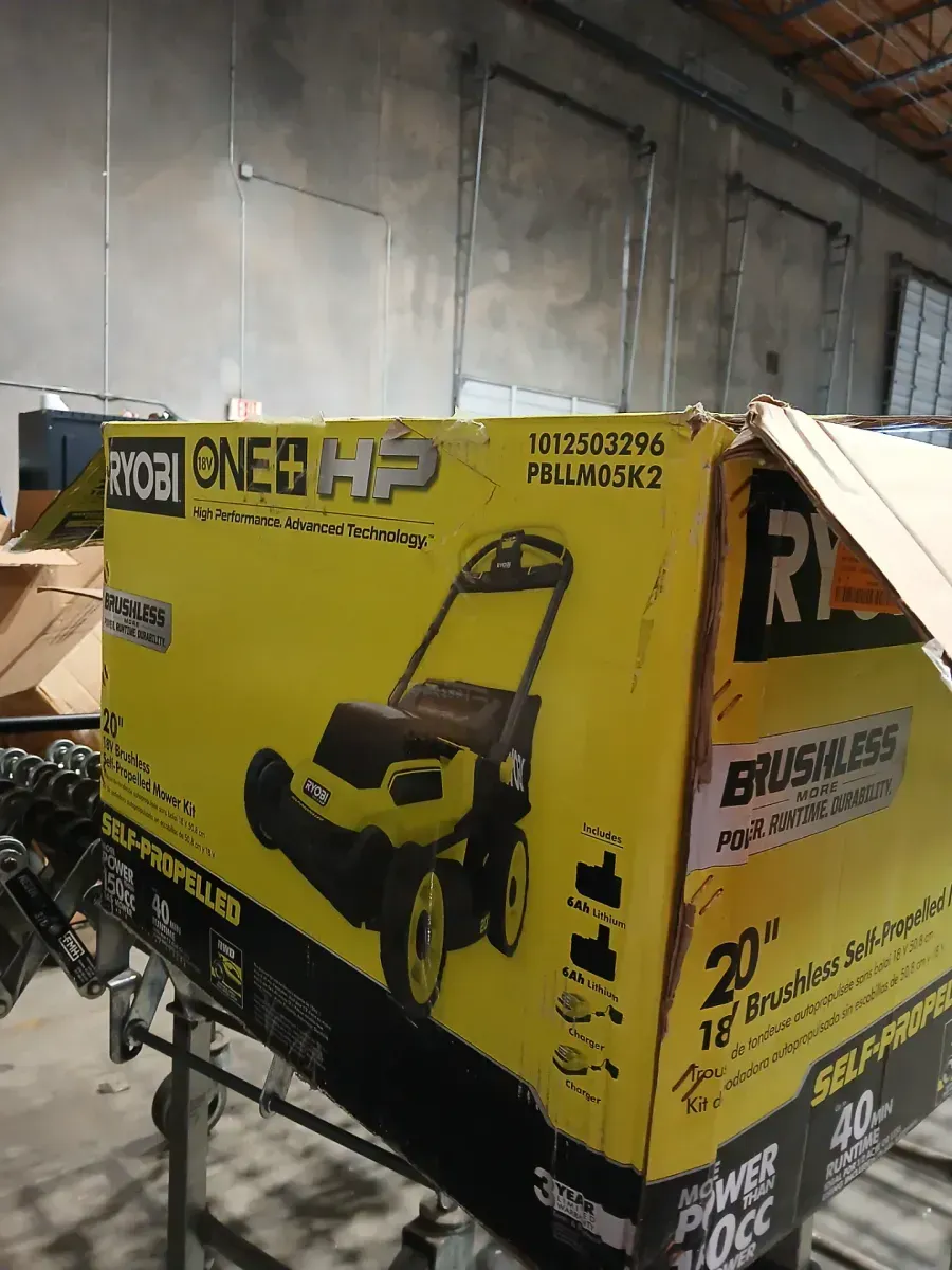 RYOBI ONE+ HP 18V Brushless 20 in. Cordless Battery Walk Behind Self-Propelled Lawn Mower w/ (2) 6.0 Ah Batteries and Chargers - image 2