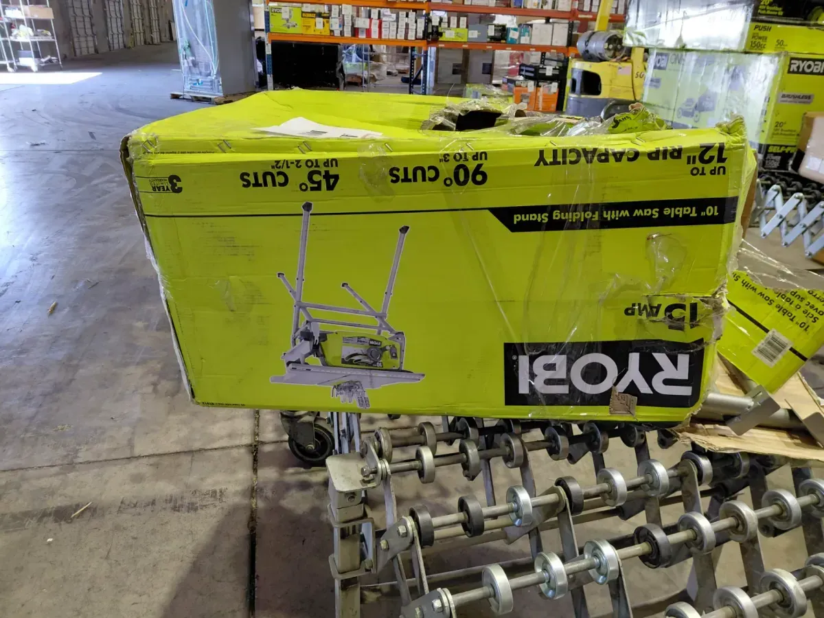RYOBI 15 Amp 10 in. Compact Portable Corded Jobsite Table Saw with Folding Stand - image 4