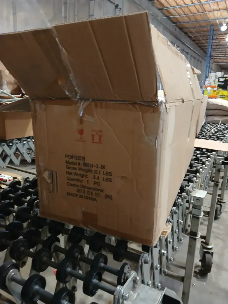 pasentel Modern 3 Light Black Pendant Light with Clear Striped Glass Shades, No Bulbs Included - image 2