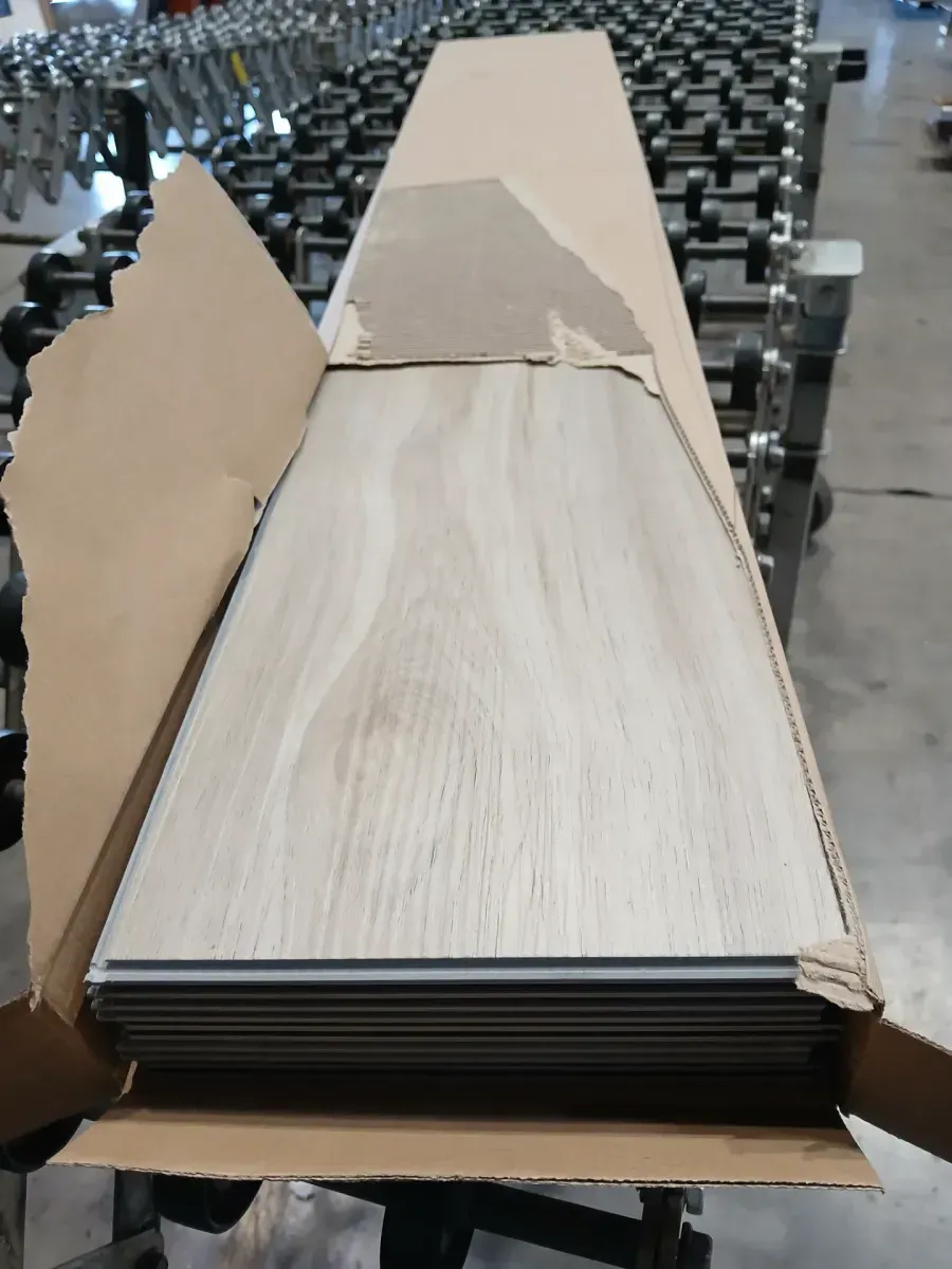 ***14 cases*** Home Decorators Collection Cassique 12 MIL x 7 in. x 48 in. Greige Wood Look Click Lock Waterproof Rigid Core Vinyl Flooring (23.77 sq. ft./Case) - image 3