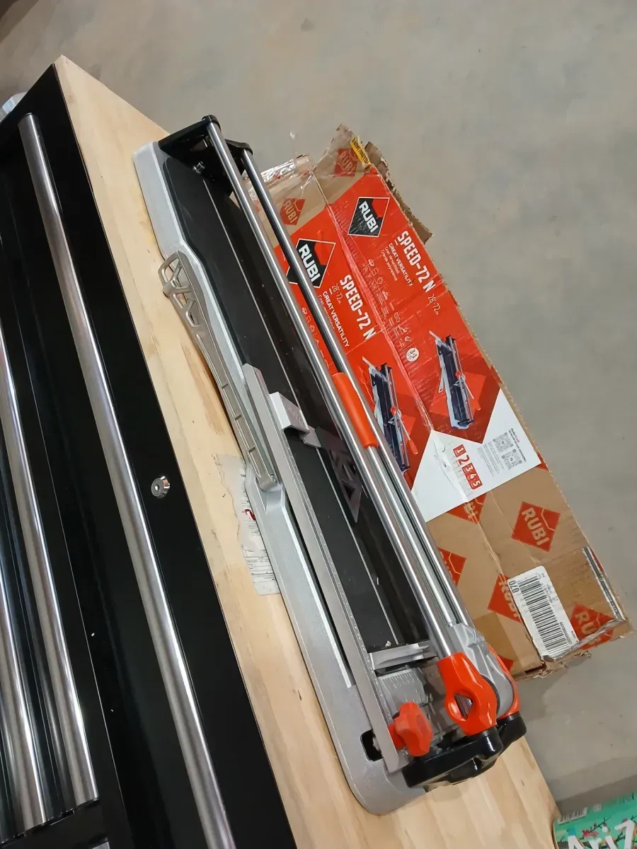 Rubi Speed 72 N 28 in. Tile Cutter with Tungsten Carbide Blade and Replacement Blade - image 4