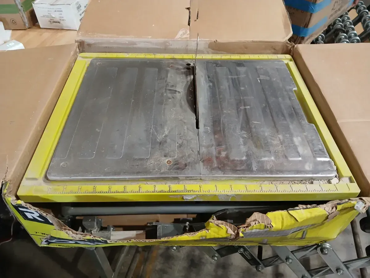 RYOBI 4.8 -Amps 7 in. Blade Corded Tabletop Wet Tile Saw - image 3