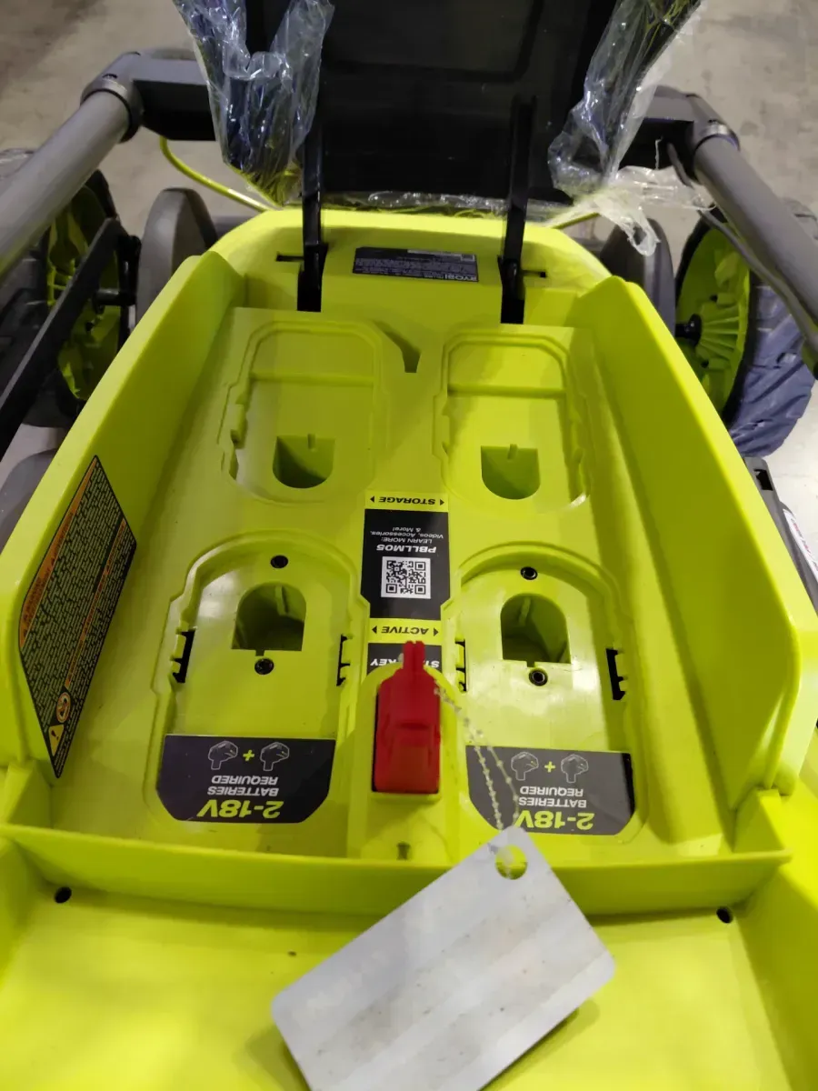 RYOBI ONE+ HP 18V Brushless 16 in. Cordless Battery Walk Behind Push Lawn Mower (Tool Only) - image 2