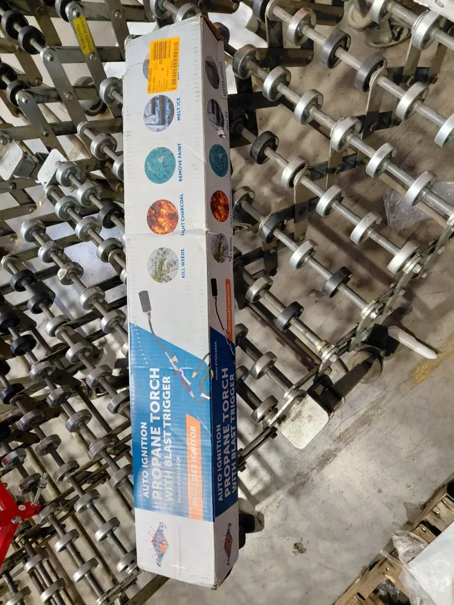 Flame King 340,000 BTU Propane Torch Self Igniting with Turbo Blast Trigger and Flow Valve - image 5