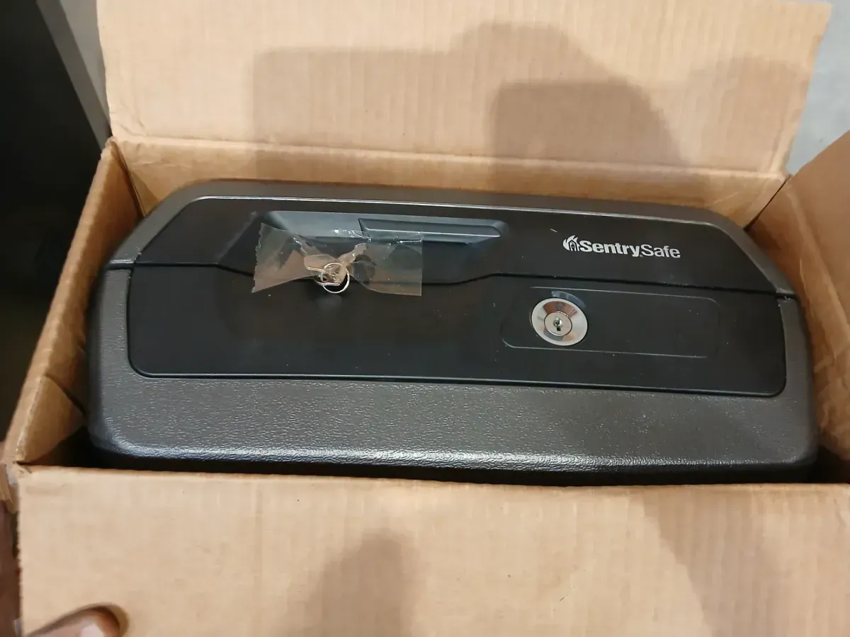 SentrySafe 0.36 cu. ft. Fireproof & Waterproof Safe Box - image 3