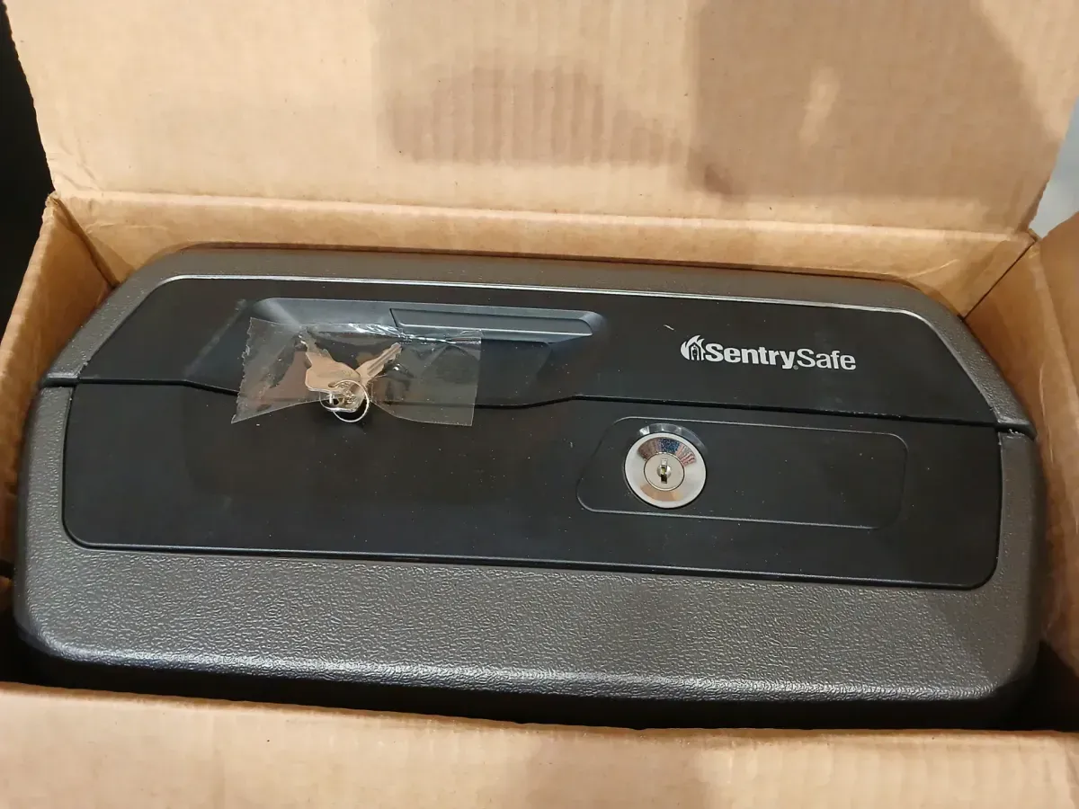 SentrySafe 0.36 cu. ft. Fireproof & Waterproof Safe Box - image 4