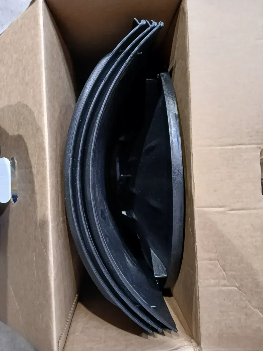 NDS 24 in. x 24 in. x 29 in. 50 Gal. Plastic Flo-Well Stormwater Dry Well System Catch Basin Kit, 3 Side Panels and 1 Cover - image 3