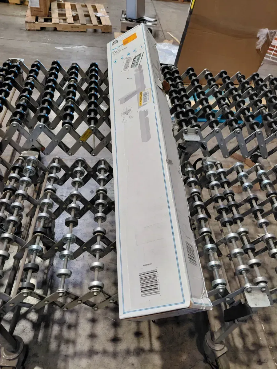 Architectural Mailboxes Whitley Plastic, Crossarm, Convertible Mailbox Post, White - image 4