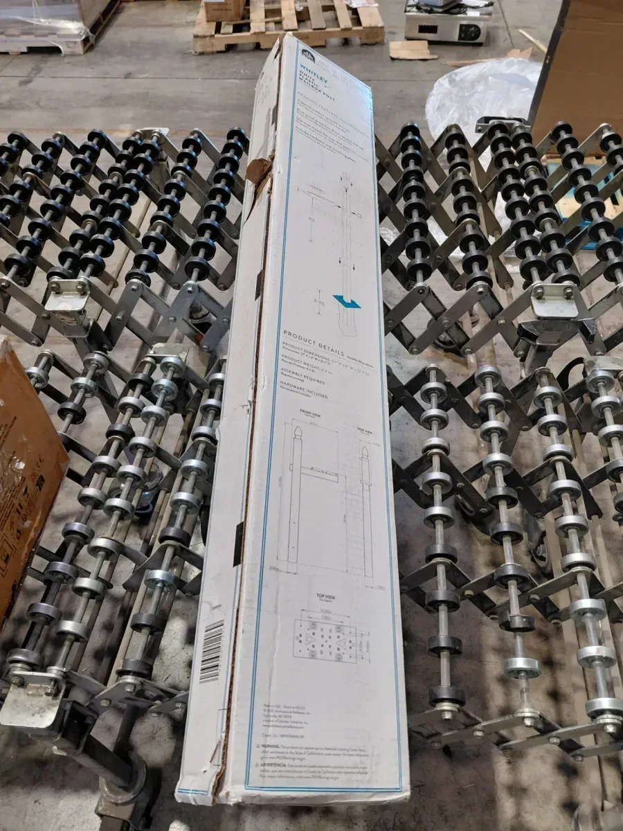 Architectural Mailboxes Whitley Plastic, Crossarm, Convertible Mailbox Post, White - image 3