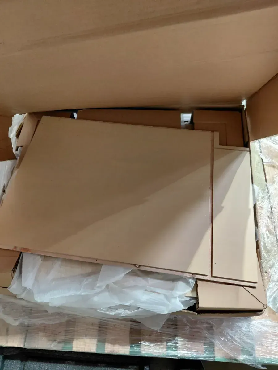 Hampton Bay Avondale 18 in. W x 24 in. D x 34.5 in. H Ready to Assemble Plywood Shaker Drawer Base Kitchen Cabinet in Dove Gray - image 2