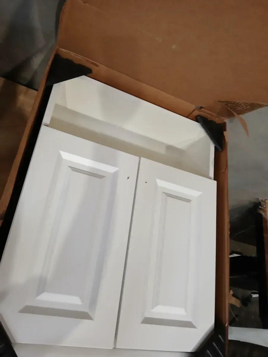 Glacier Bay Lancaster 21 in. White Storage Cabinet - image 4