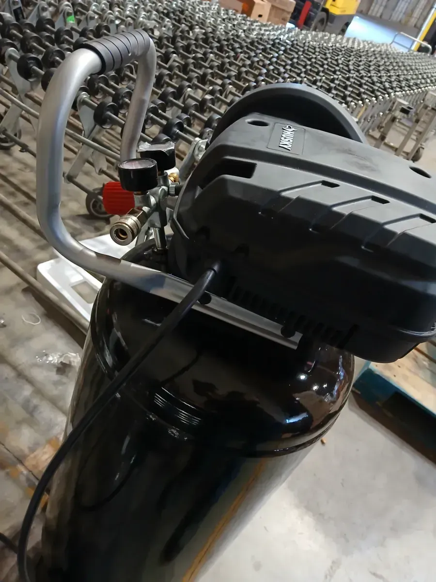 Husky 20 Gal. 200 PSI Oil Free Portable Vertical Electric Air Compressor - image 4