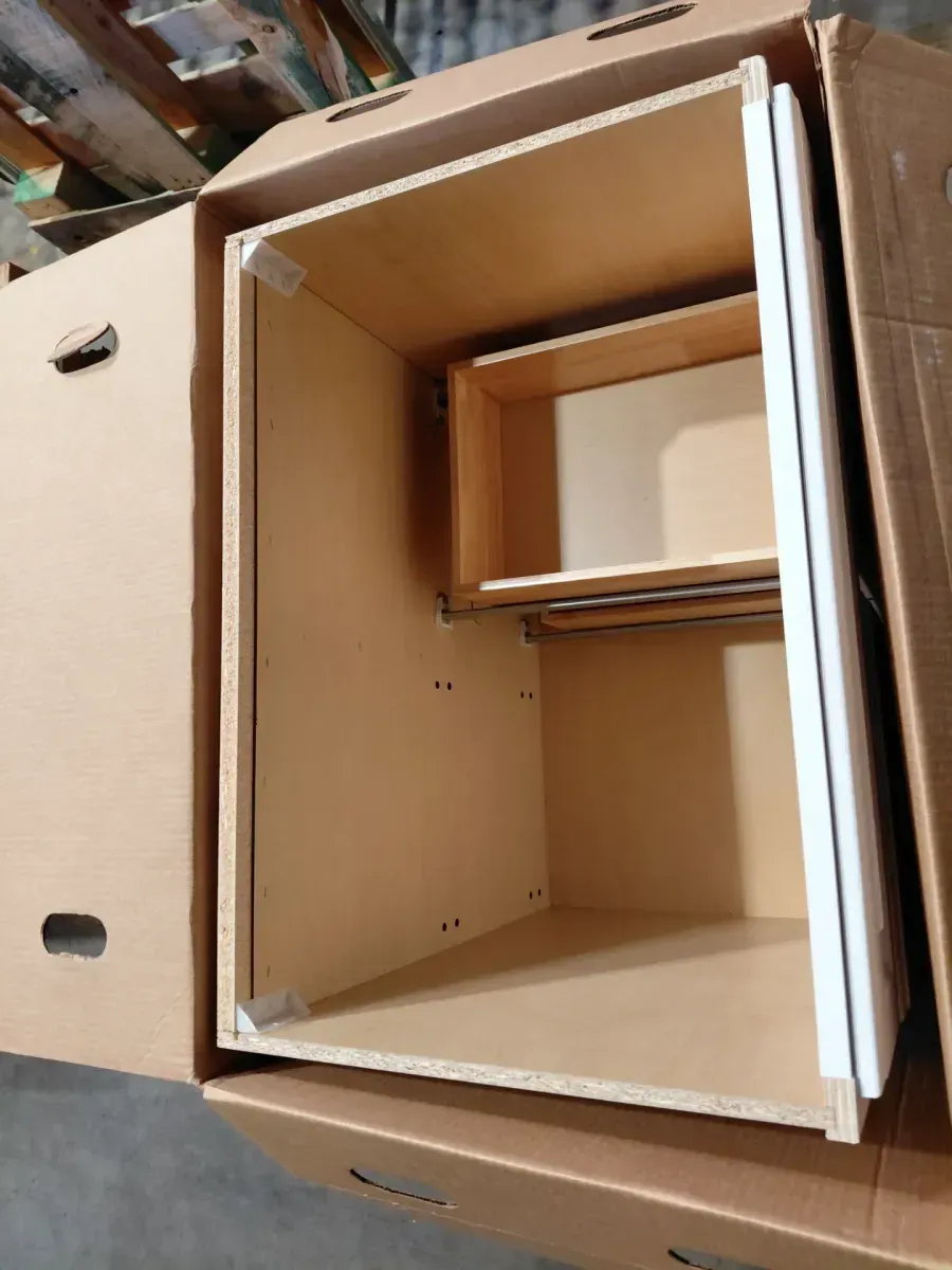 Glacier Bay Hampton 30 in. W x 21 in. D x 33.5 in. H Bath Vanity Cabinet without Top in White - image 5