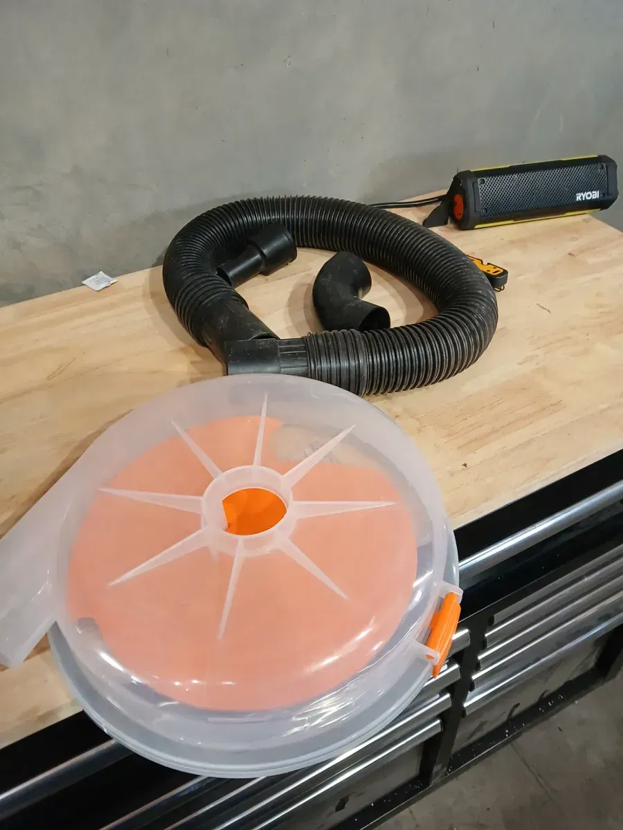 Dustopper PRO High Efficiency Cyclonic Dust Separator, 12 in. Dia with 2.5 in. Hose, 36 in. L with 2 High-Flow Sweep Elbows - image 2