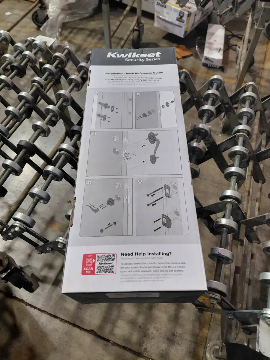 Kwikset Henley Single Cylinder Door Handleset w/Round Maven Knob featuring SmartKey Security in Satin Nickel - image 2