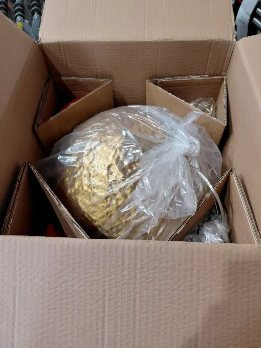 Generation Lighting Whare 1-Light Burnished Brass Medium Pendant - image 2