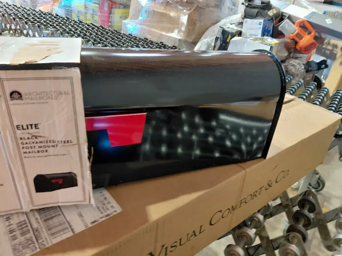 Architectural Mailboxes Elite Black, Medium, Steel, Post Mount Mailbox - image 2