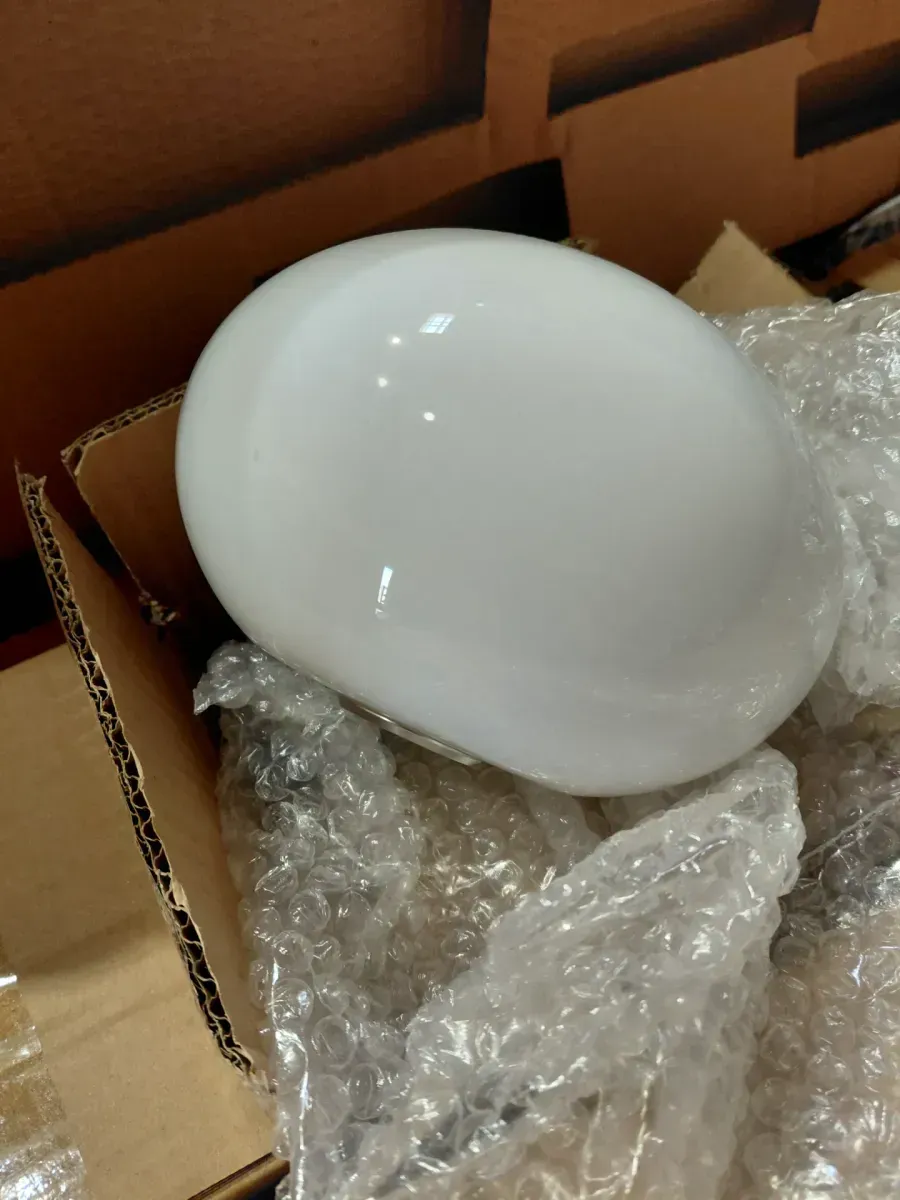 Modern 4-Light Polished Chrome Bathroom Vanity Light with Globe Shades - image 2