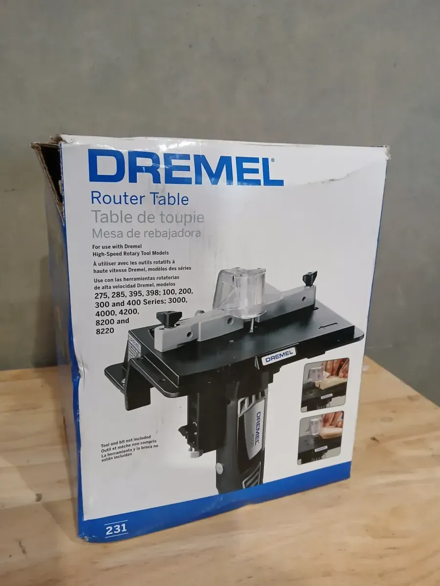 Dremel Rotary Tool Shaper/Router Table to Sand, Edge, Groove, and Slot Wood - image 2