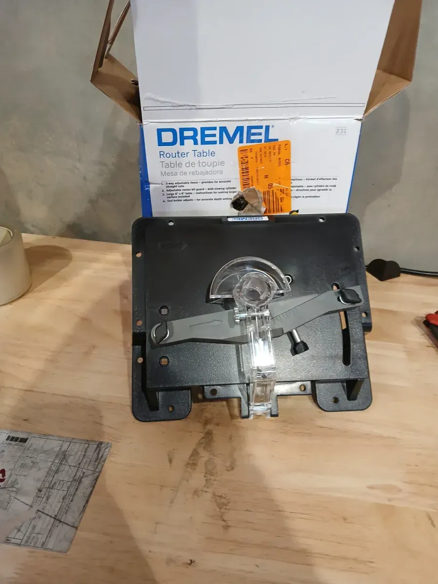Dremel Rotary Tool Shaper/Router Table to Sand, Edge, Groove, and Slot Wood - image 4