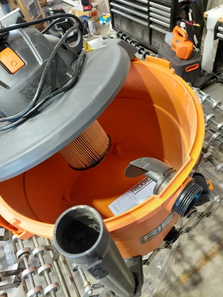 RIDGID 16 Gal. 5.0 Peak HP NXT Shop Vacuum Wet Dry Vac with General Debris Filter, Locking Hose and Attachments HD1640 - image 2