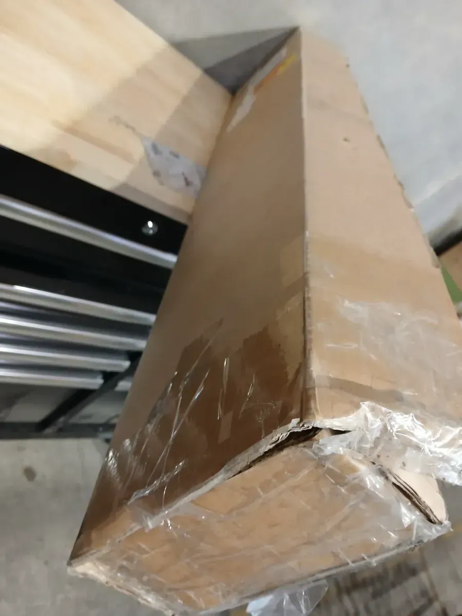 Home Decorators Collection Espresso Cordless Premium Faux Wood Blinds with 2.5 in. Slats - 34 in. W x 72 in. L (Actual Size 33.5 in. W x 72 in. L) - image 2