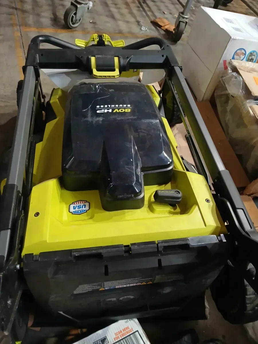 RYOBI 80V HP Brushless Battery Cordless Electric 30 in. Multi-Blade Lawn Mower with Battery and Charger - image 4