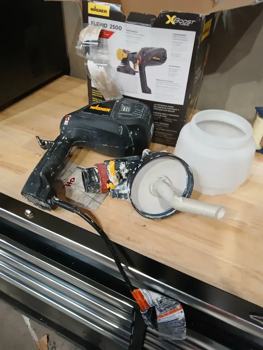 Wagner Flexio 2500 Electric Handheld HVLP Paint Sprayer - image 4