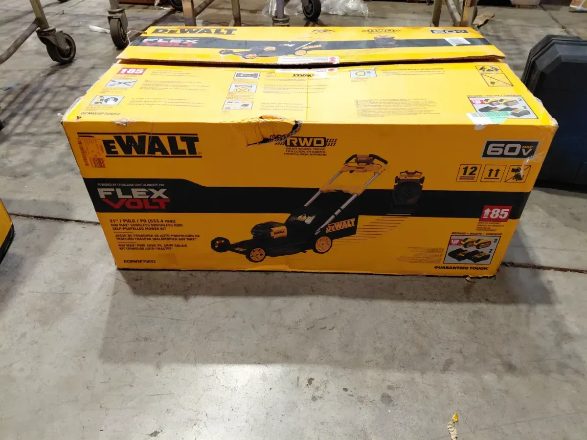 DEWALT FLEXVOLT 2x60V MAX 21 in. Cordless Battery Powered Self Propelled Lawn Mower Kit with (2) 4.0 Ah Batteries and Chargers - image 4