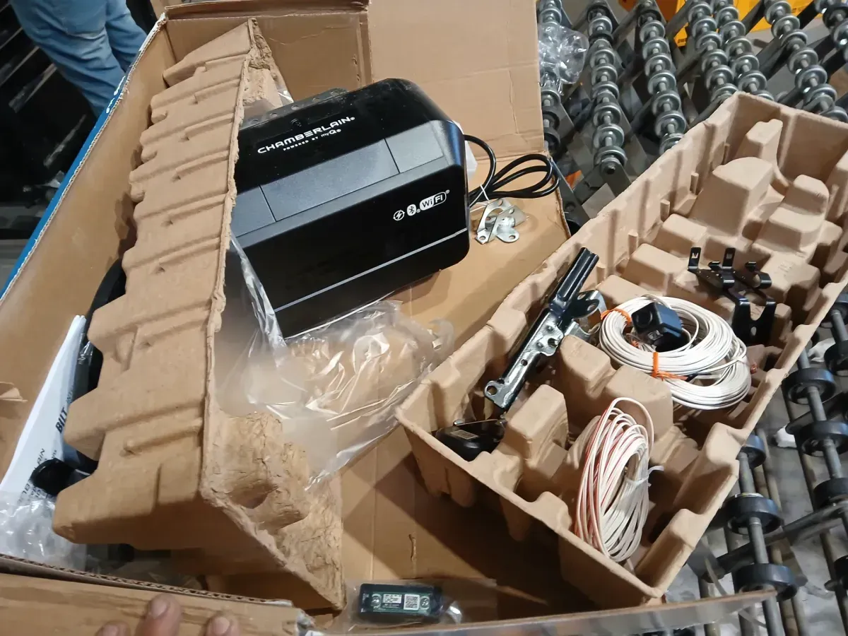 Chamberlain 1/2 HP Smart Belt Drive Garage Door Opener with Battery Backup - image 3