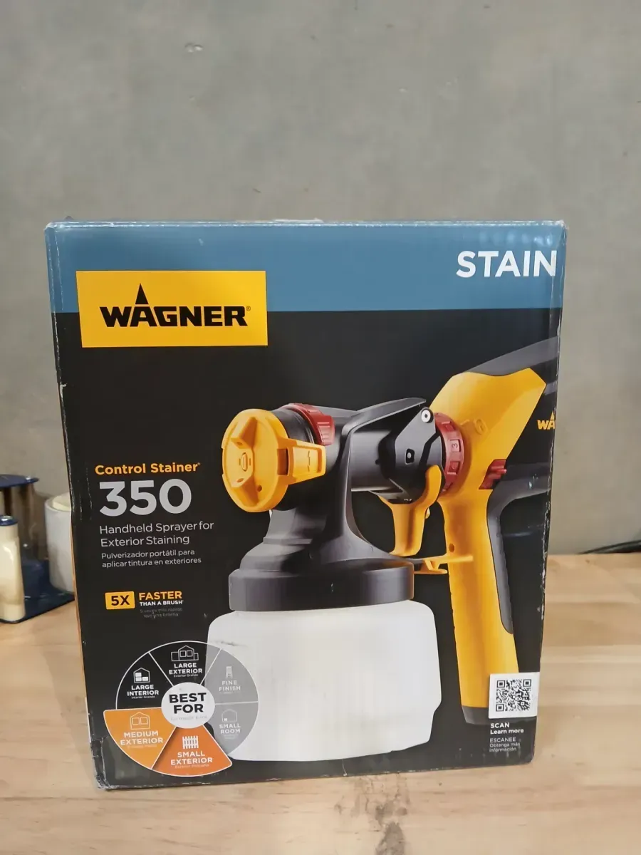Wagner Control Stainer 350 Handheld HVLP Stain Sprayer - image 1