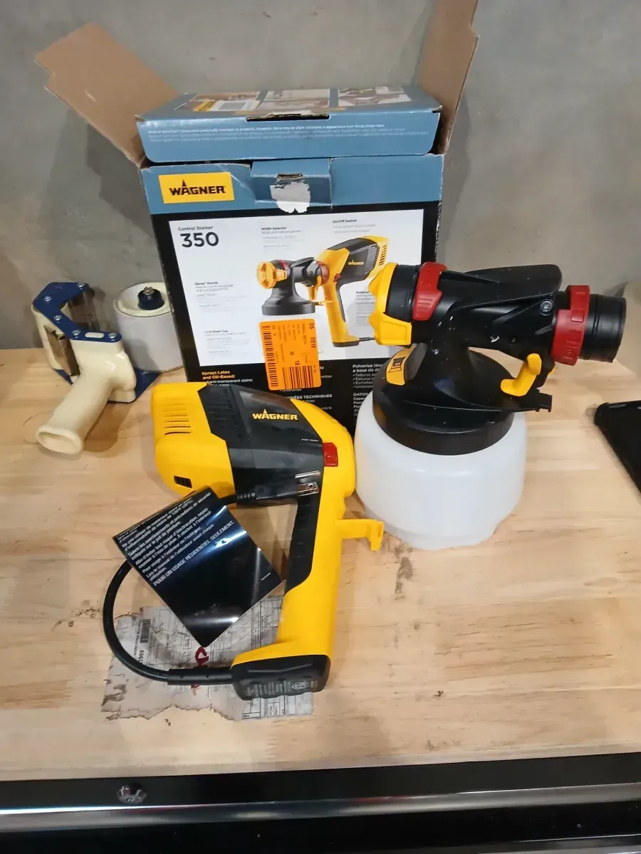Wagner Control Stainer 350 Handheld HVLP Stain Sprayer - image 3