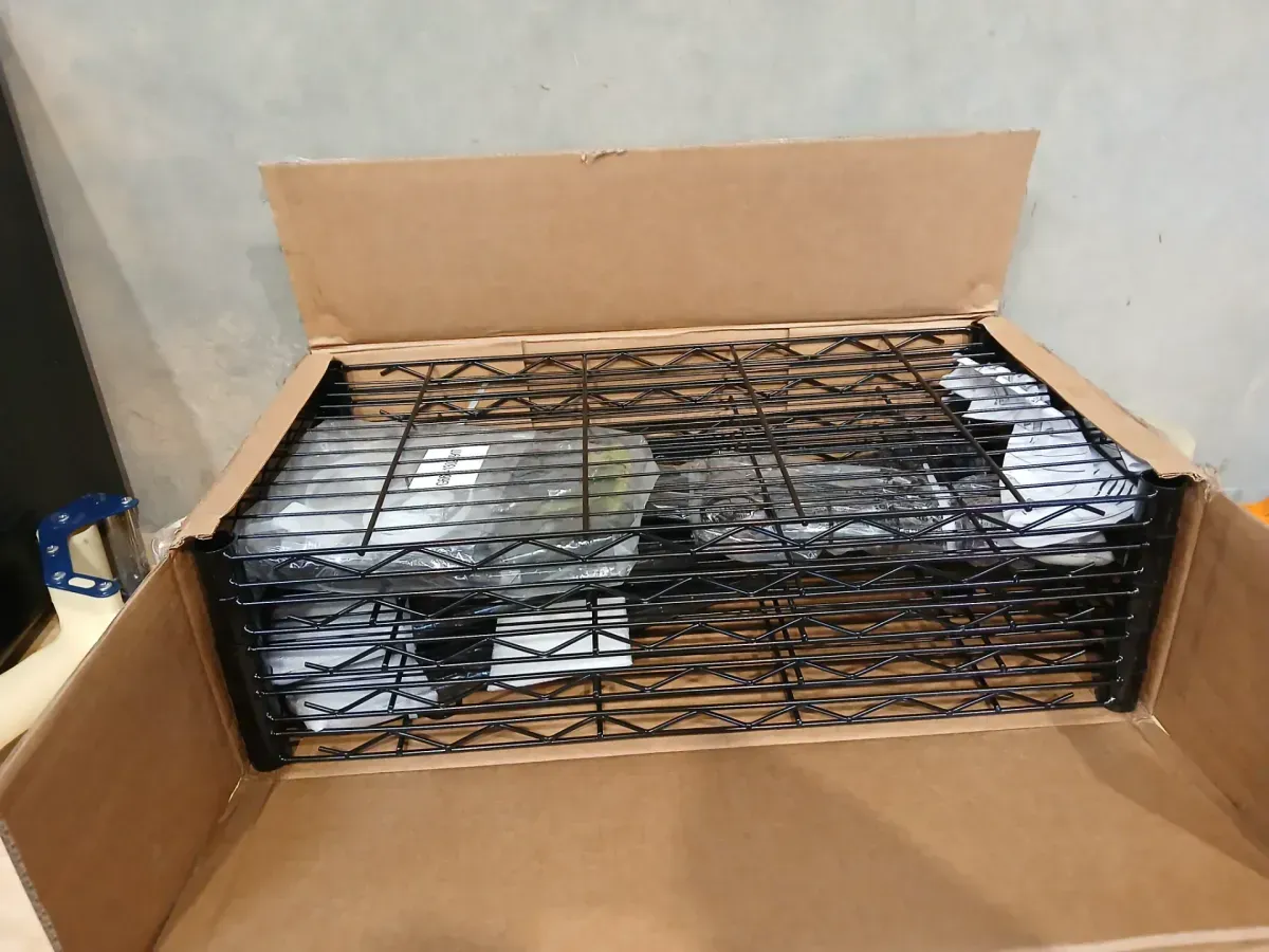 Karl home Black 5-Tier Heavy Duty Steel Freestanding Garage Storage Shelving Unit (21.3 in. W x 59 in. H x 11.42 in. D) - image 4